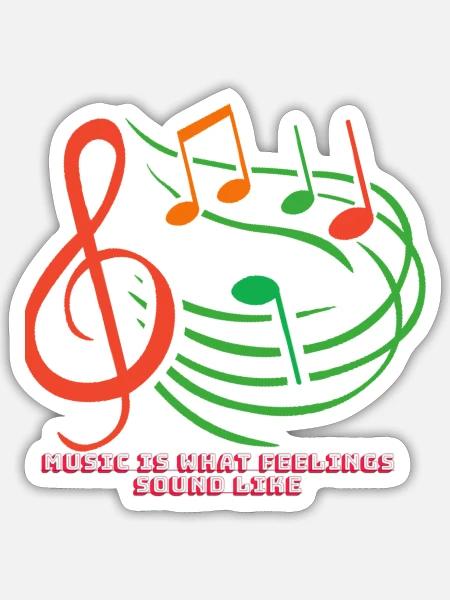 - Sticker - white matte
