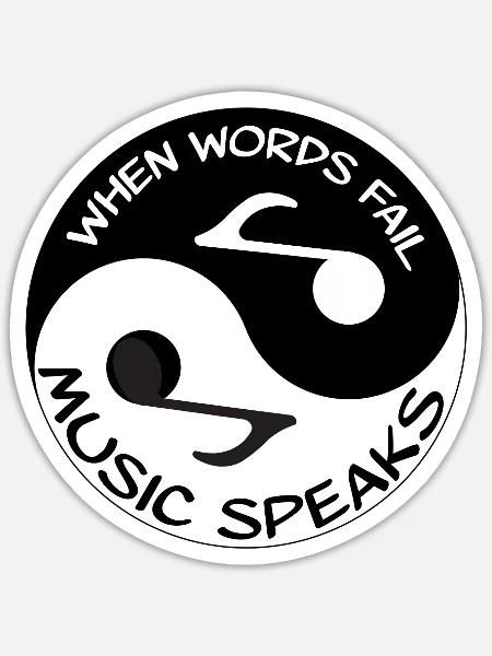 - Sticker - white matte