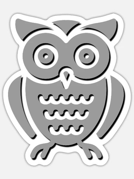 Growl - Sticker - white matte