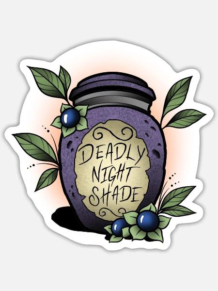 - Sticker - white matte