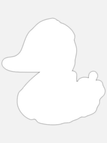  - Sticker - white matte