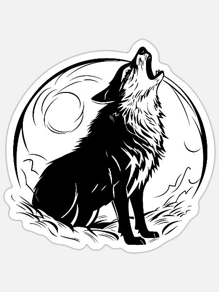 - Sticker - white matte