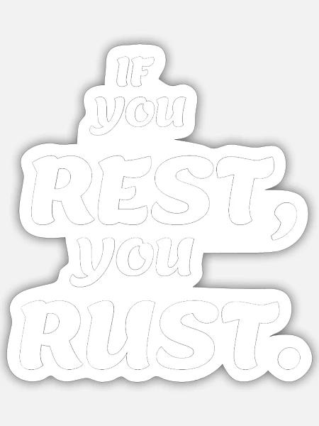 - Sticker - white matte