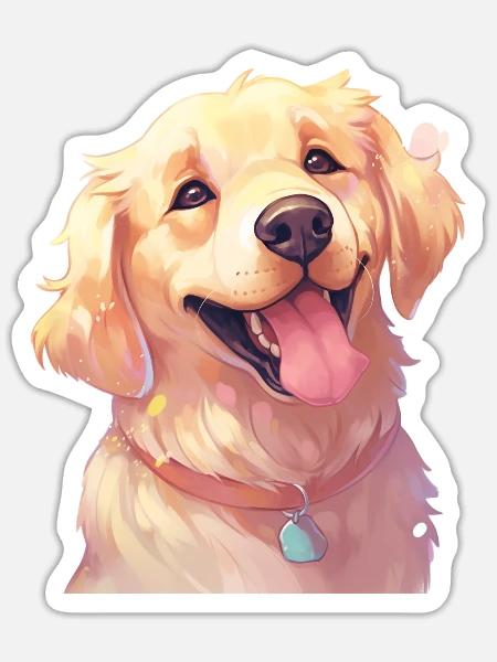 - Sticker - white matte
