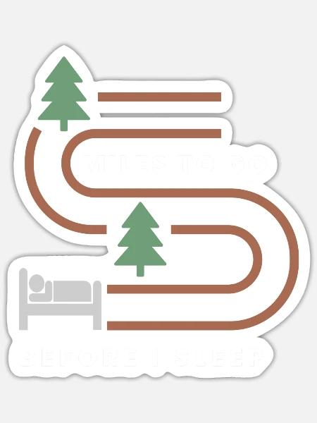  - Sticker - white matte
