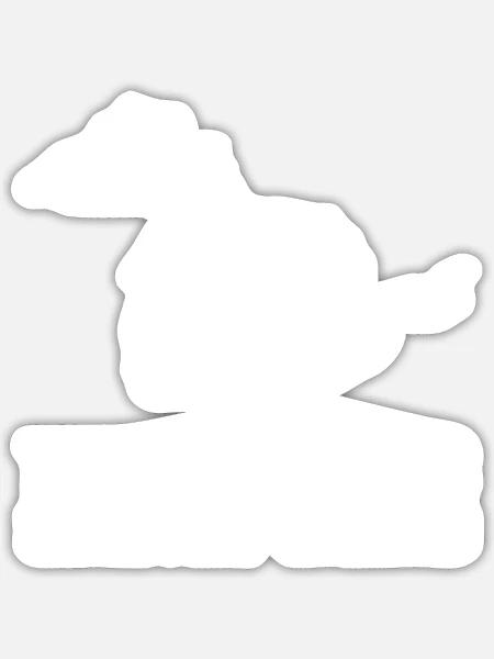 - Sticker - white matte
