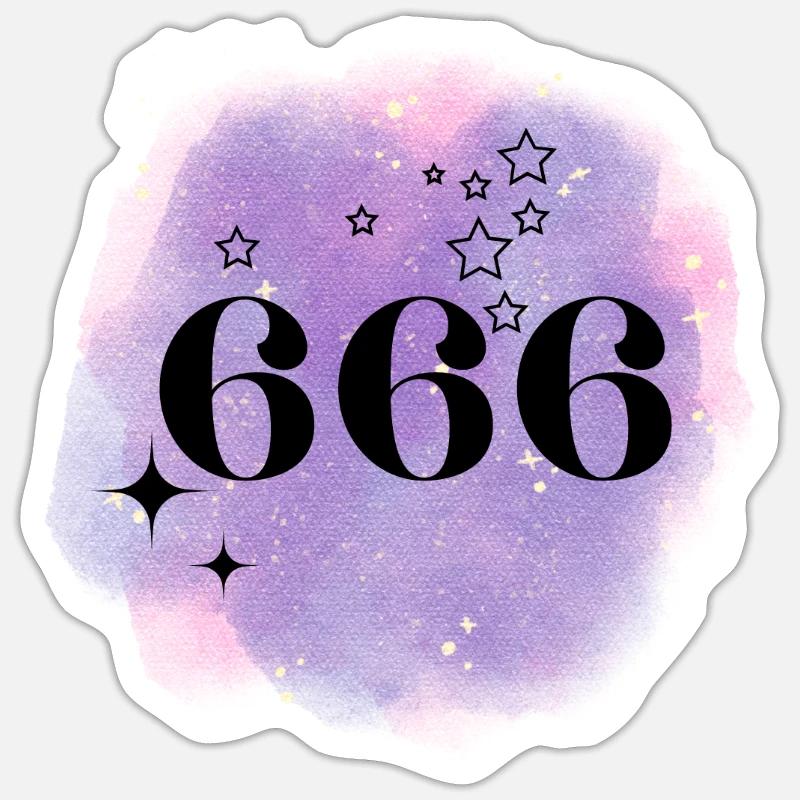 Color Number 666 Number 666