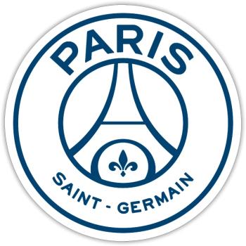 PSG PARIS - Sticker - white matte - Front
