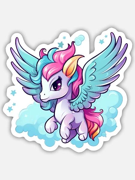 - Sticker - white matte