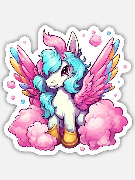 - Sticker - white matte