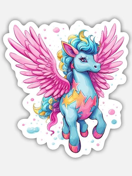 - Sticker - white matte