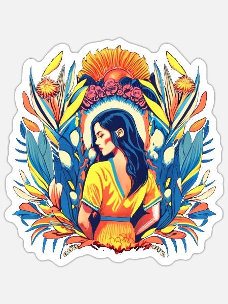  - Sticker - white matte