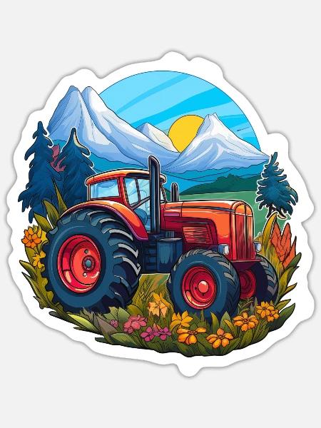 - Sticker - white matte