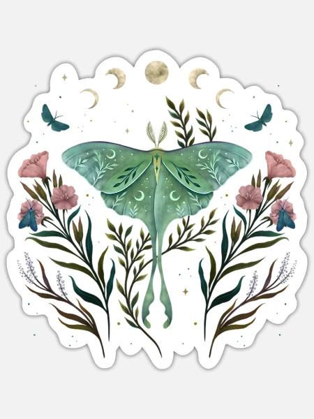 Luna and Forester - Sticker - white matte
