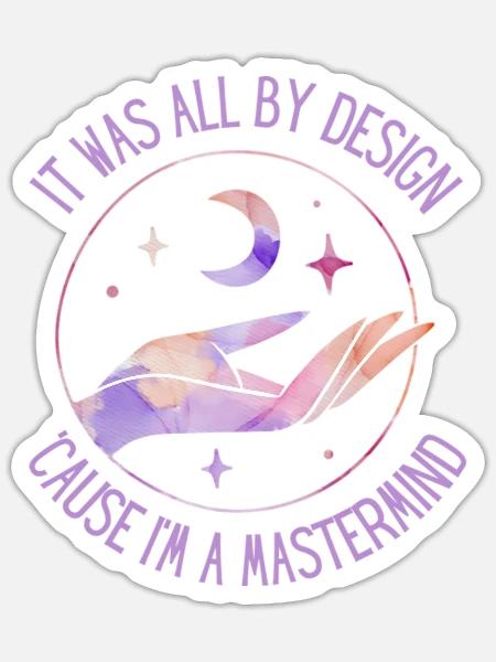 Mastermind - Sticker - white matte