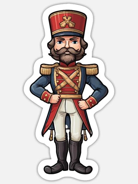 - Sticker - white matte
