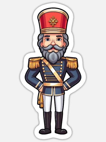 - Sticker - white matte
