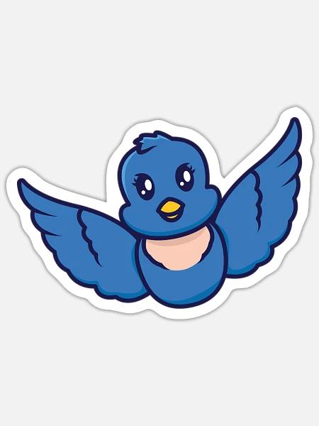 - Sticker - white matte