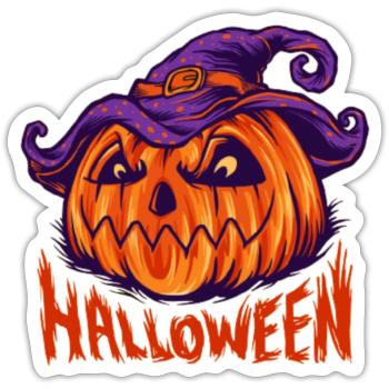 130 - Sticker - white matte - Front