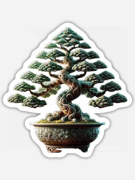  - Sticker - white matte