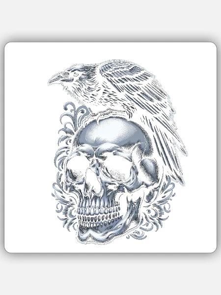 Harbinger of Shadows - Sticker - white matte