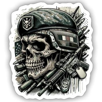 Guardian of Freedom - Sticker - white matte - Front