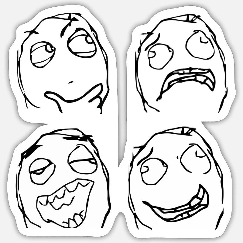 troll face card sleeves Amazon.com: Patchion Troll Face - Trollface - Emoticon Meme - Self-Adhesive  Backing main image 0