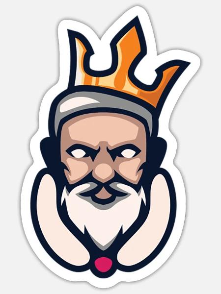 - Sticker - white matte