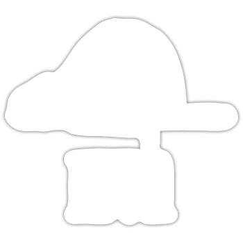 Meh Cat - Sticker - white matte - Front