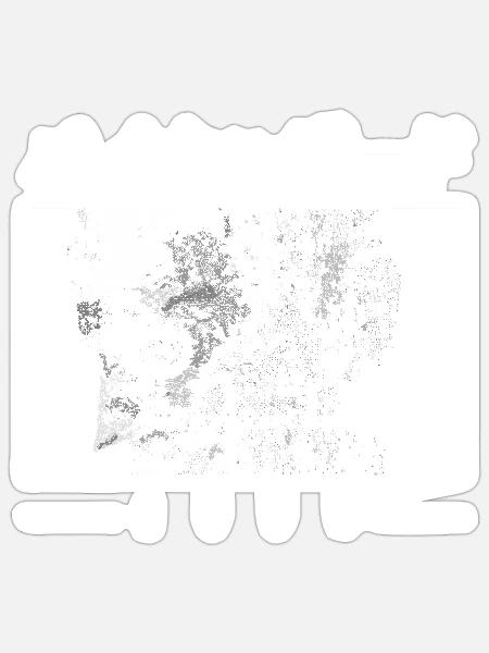 - Sticker - white matte