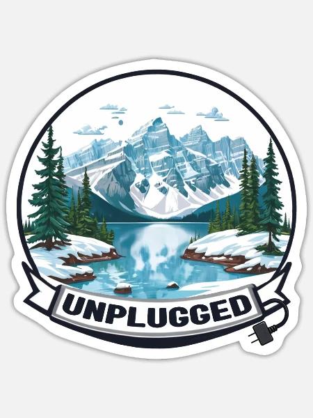  - Sticker - white matte