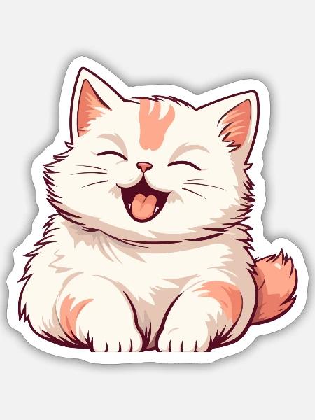 So Cute Cats - Sticker - white matte