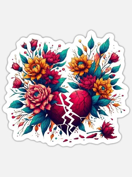 - Sticker - white matte