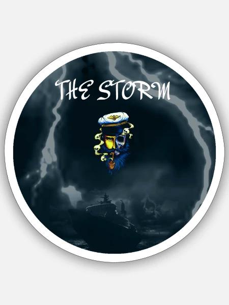 The Storm - Sticker - white matte