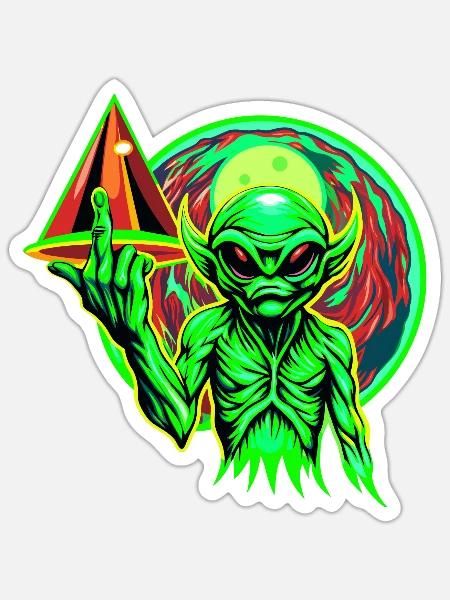 - Sticker - white matte