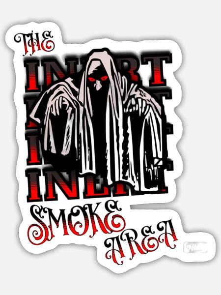 - Sticker - white matte