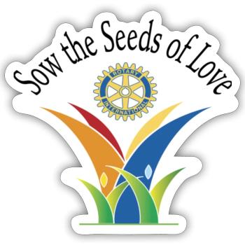 Sow the seeds of love - Sticker - white matte - Front