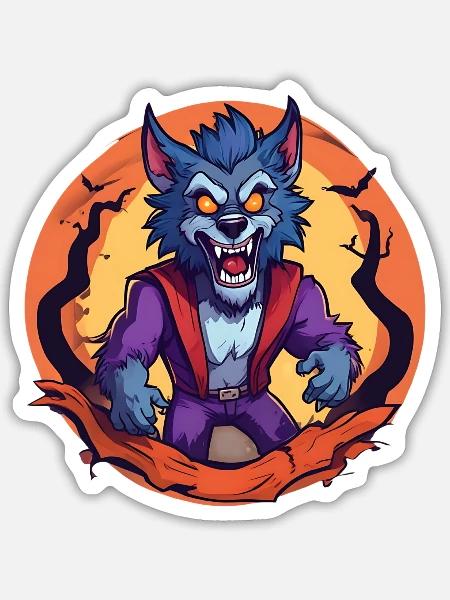 - Sticker - white matte