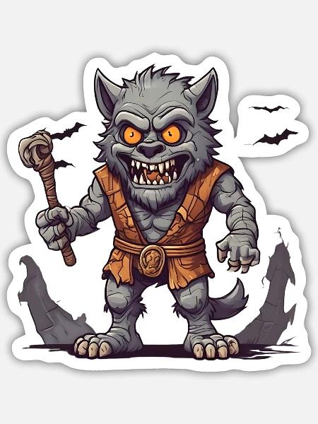  - Sticker - white matte