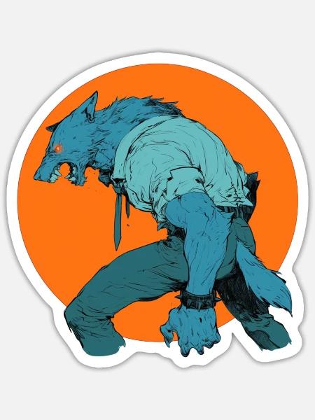 - Sticker - white matte