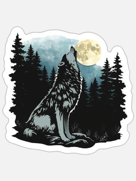 - Sticker - white matte