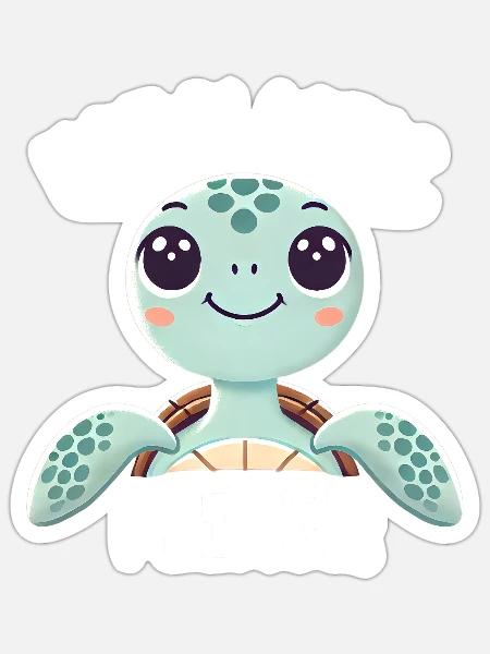 - Sticker - white matte