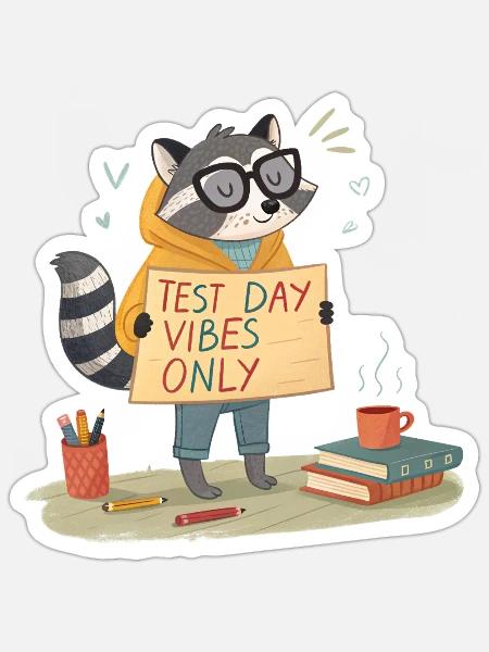 - Sticker - white matte