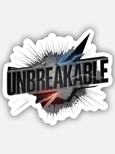 - Sticker - white matte