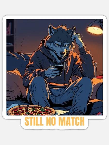 - Sticker - white matte