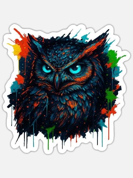 - Sticker - white matte
