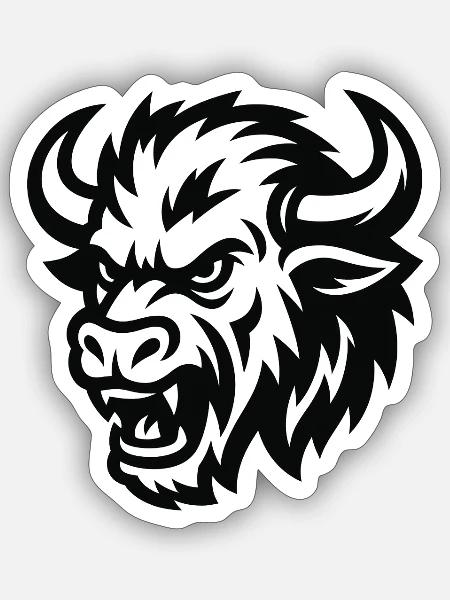 - Sticker - white matte