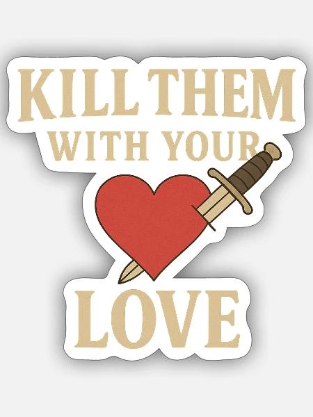 - Sticker - white matte