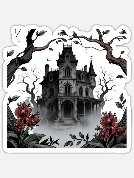 - Sticker - white matte