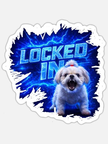  - Sticker - white matte